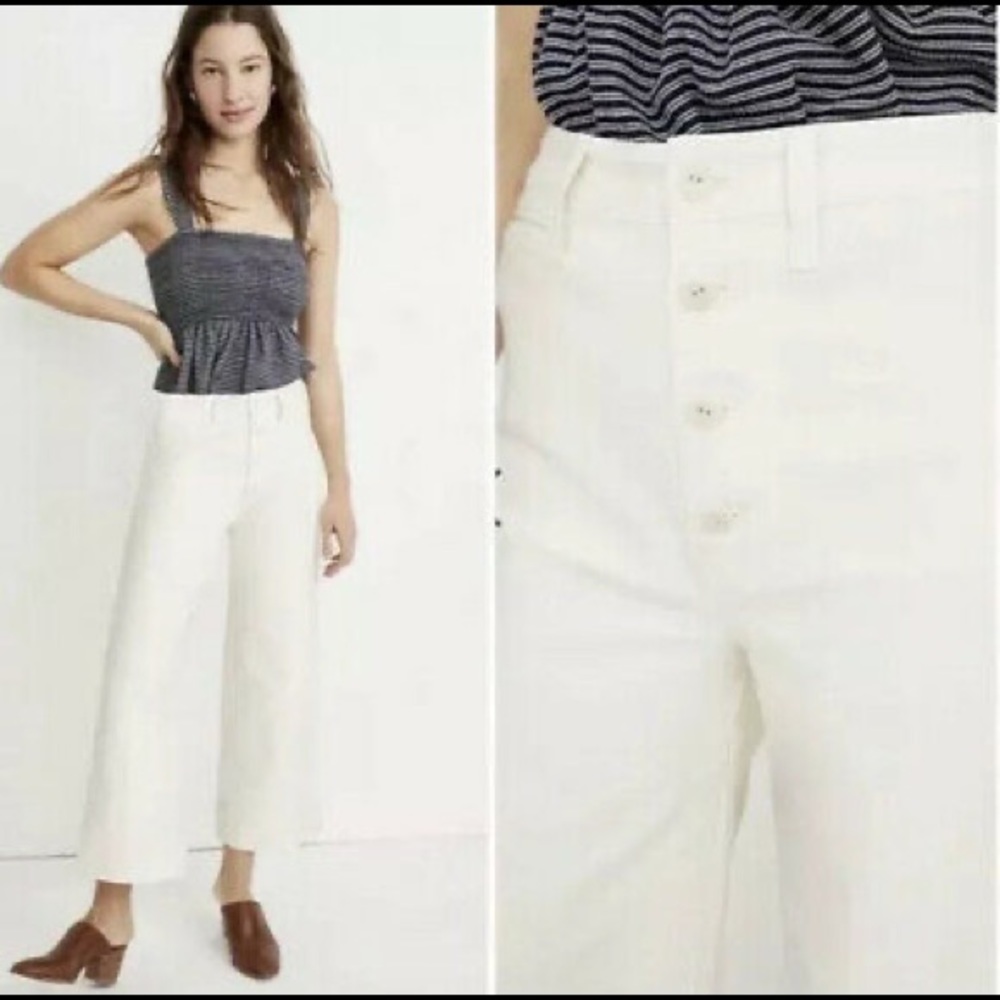 Madewell Emmett Wide-Leg Crop